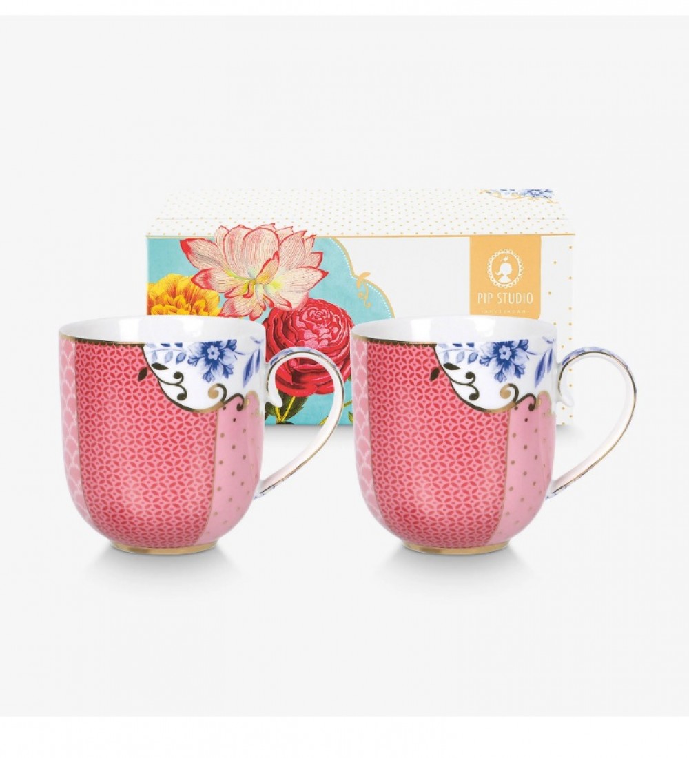 Pip Studio Pembe Porselen Kupa Seti 200 Ml 51002600