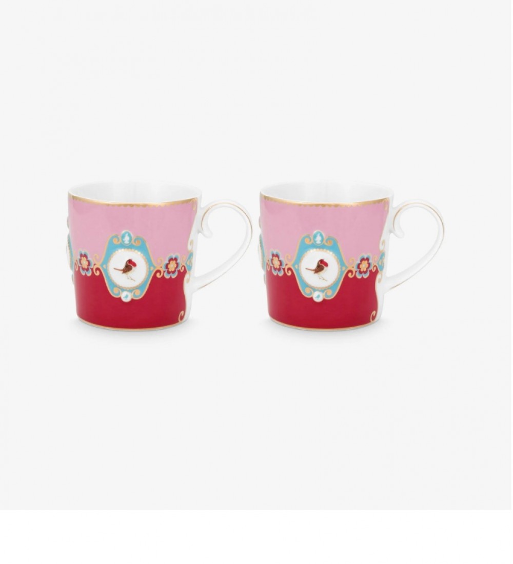 Pip Studio Kırmızı Porselen Kupa Seti 150 Ml 51002610