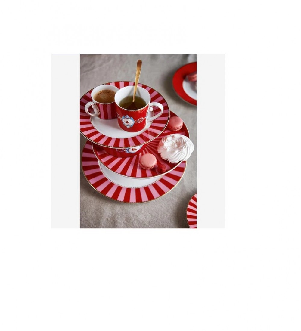 Pip Studio Kırmızı Porselen Kupa Seti 150 Ml 51002612