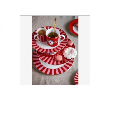 Pip Studio Kırmızı Porselen Kupa Seti 150 Ml 51002612