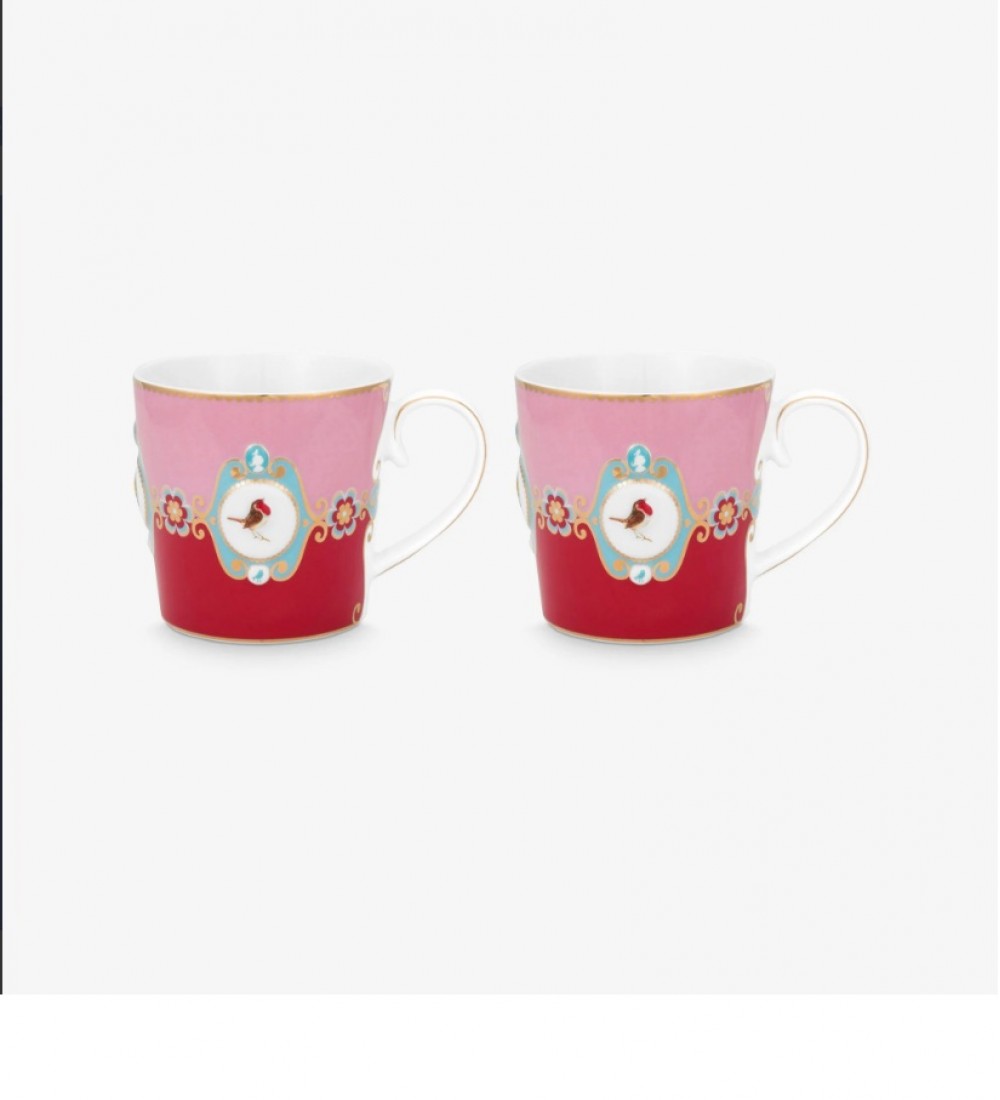 Pip Studio Kırmızı Porselen Kupa Seti 250 Ml 51002613