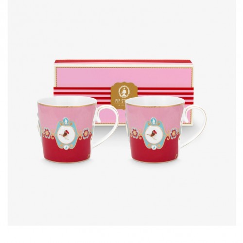Pip Studio Kırmızı Porselen Kupa Seti 250 Ml 51002613