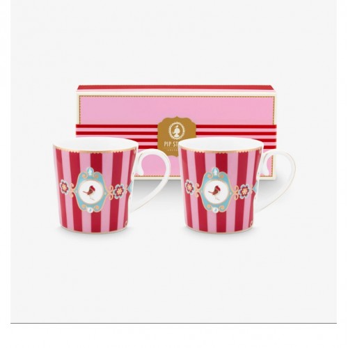 Pip Studio Kırmızı Porselen Kupa Seti 250 Ml 51002614