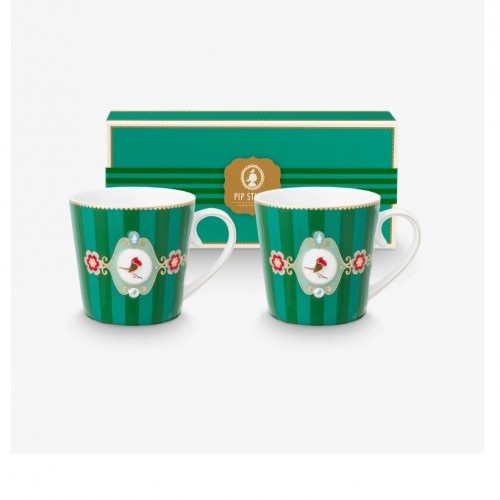 Pip Studio Yeşil Porselen Kupa Seti 250 Ml 51002620