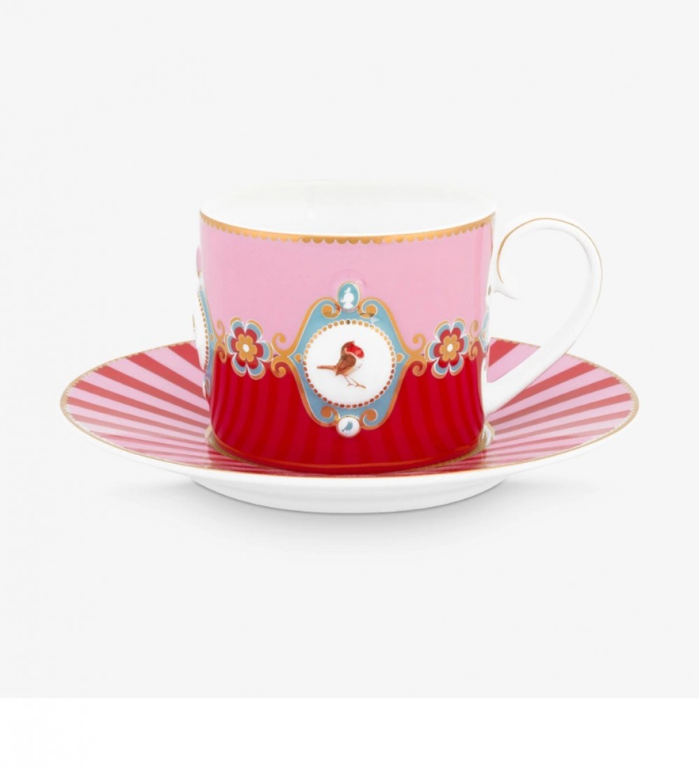 Pip Studio Kırmızı Porselen Çay Fincan Seti 200 Ml 51004227