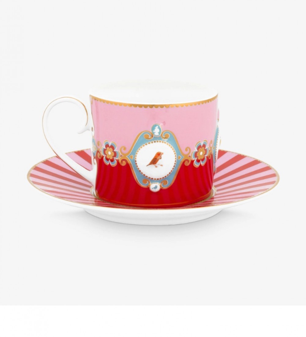 Pip Studio Kırmızı Porselen Çay Fincan Seti 200 Ml 51004227