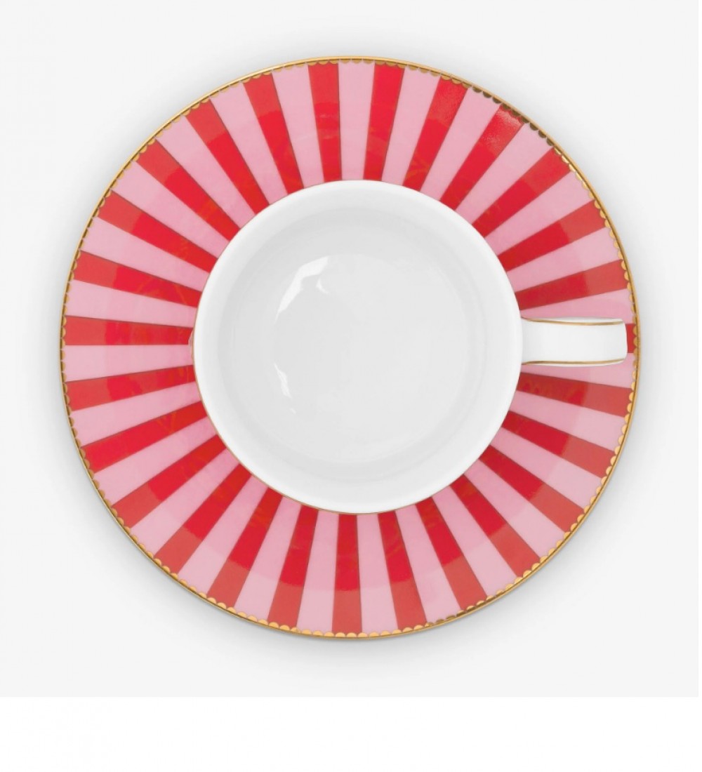 Pip Studio Kırmızı Porselen Çay Fincan Seti 200 Ml 51004227