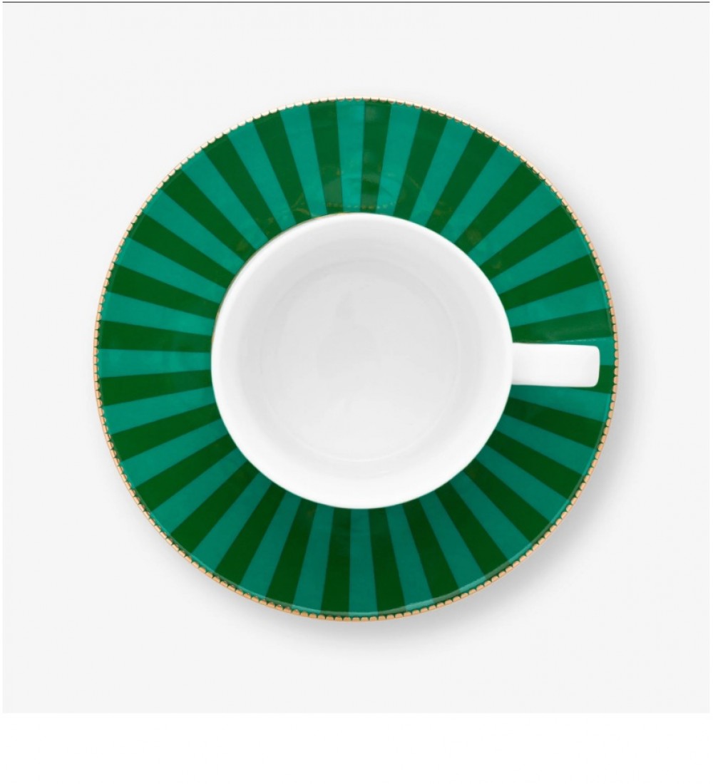 Pip Studio Yeşil Porselen Çay Fincan Seti 250 Ml 51004229