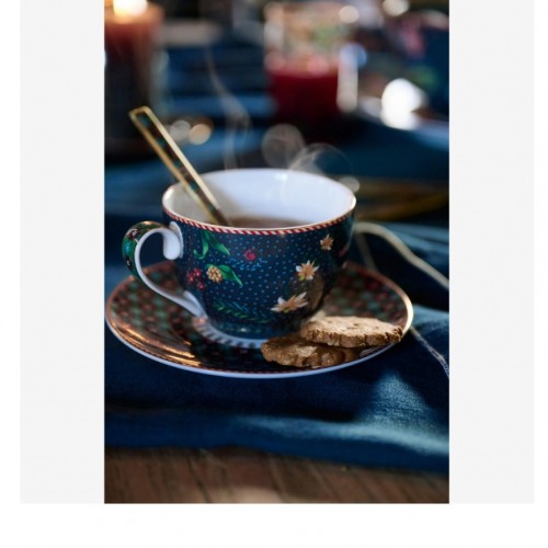 Pip Studio Mavi Porselen Çay Fincan Seti 280 Ml 51004197