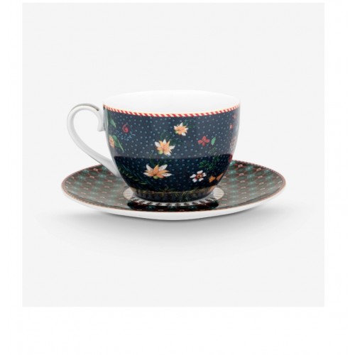 Pip Studio Mavi Porselen Çay Fincan Seti 280 Ml 51004197