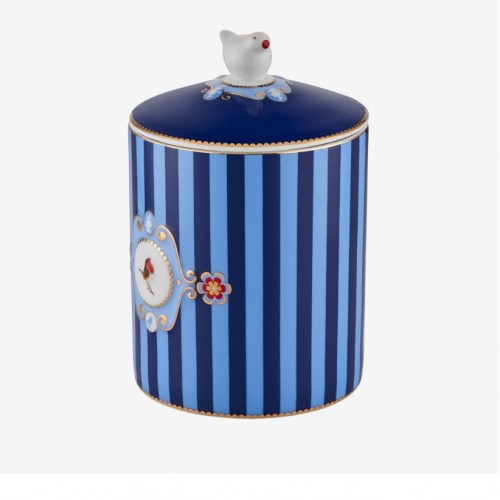 Pip Studio Mavi Porselen Saklama Kabı 1300 Ml  