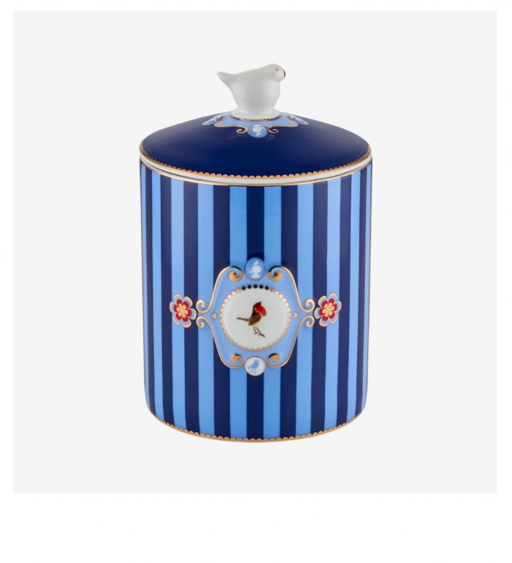 Pip Studio Mavi Porselen Saklama Kabı 1300 Ml