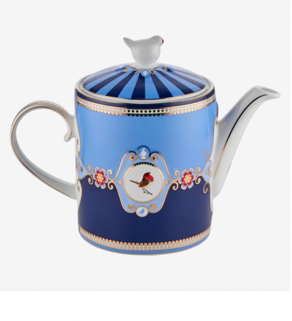 Pip Studio Mavi Porselen Demlik 1300 Ml