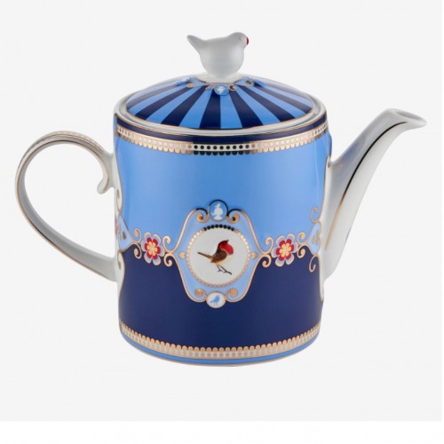 Pip Studio Mavi Porselen Demlik 1300 Ml 