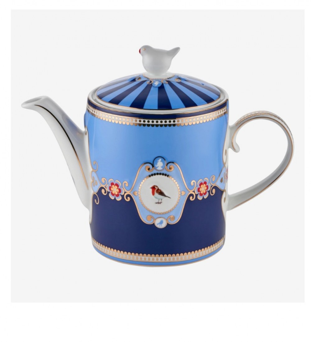 Pip Studio Mavi Porselen Demlik 1300 Ml