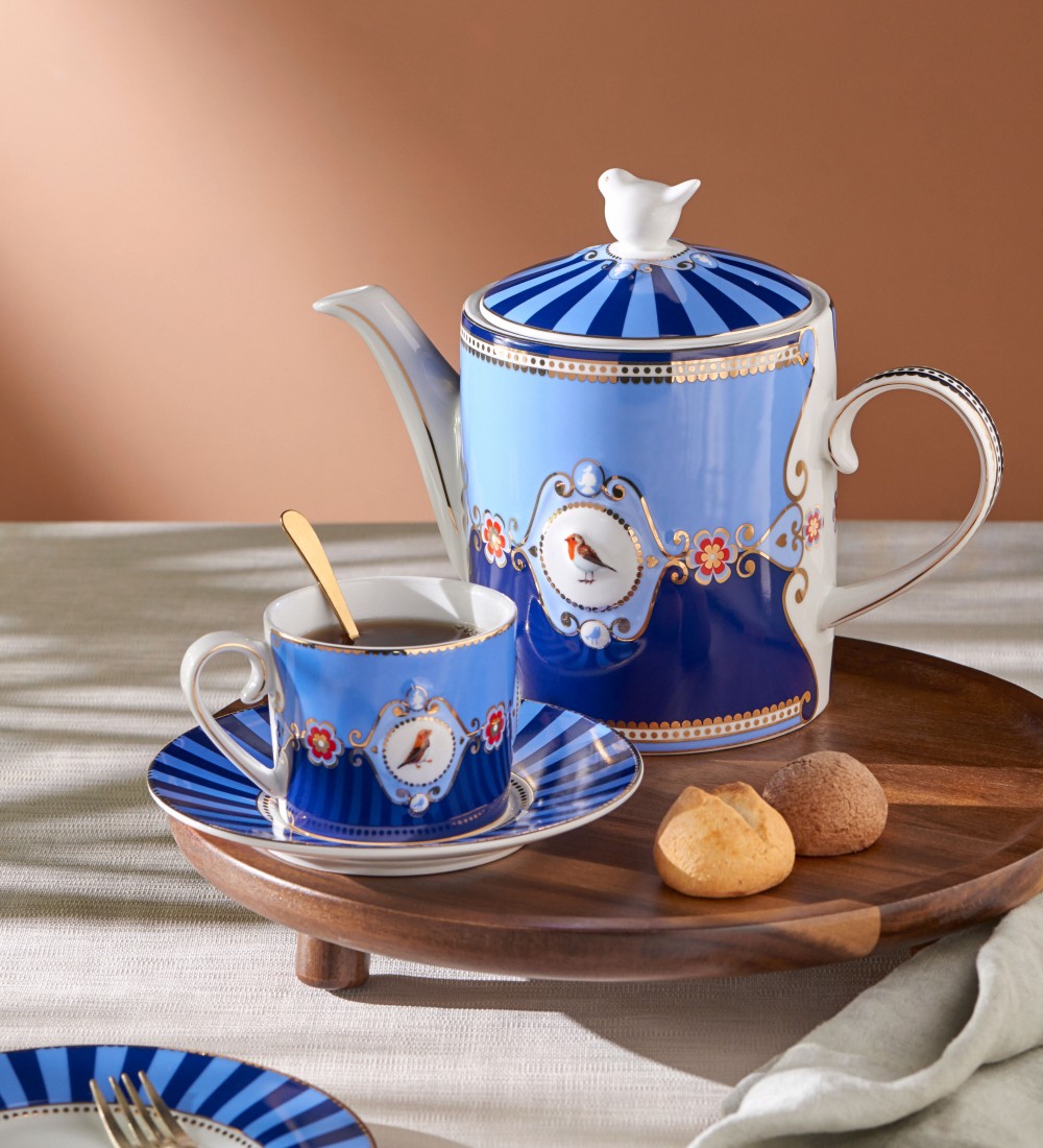 Pip Studio Mavi Porselen Çay Fincanı 200 Ml 51004225
