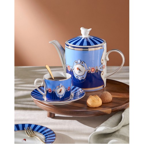 Pip Studio Mavi Porselen Çay Fincanı 200 Ml 51004225