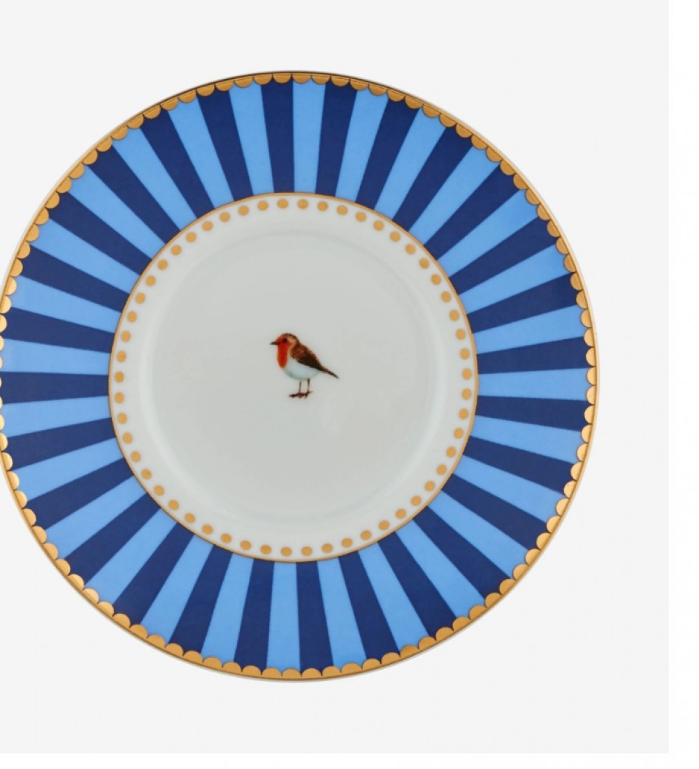 Pip Studio Mavi Porselen Kahve Fincanı 125 Ml Love Birds 51004211