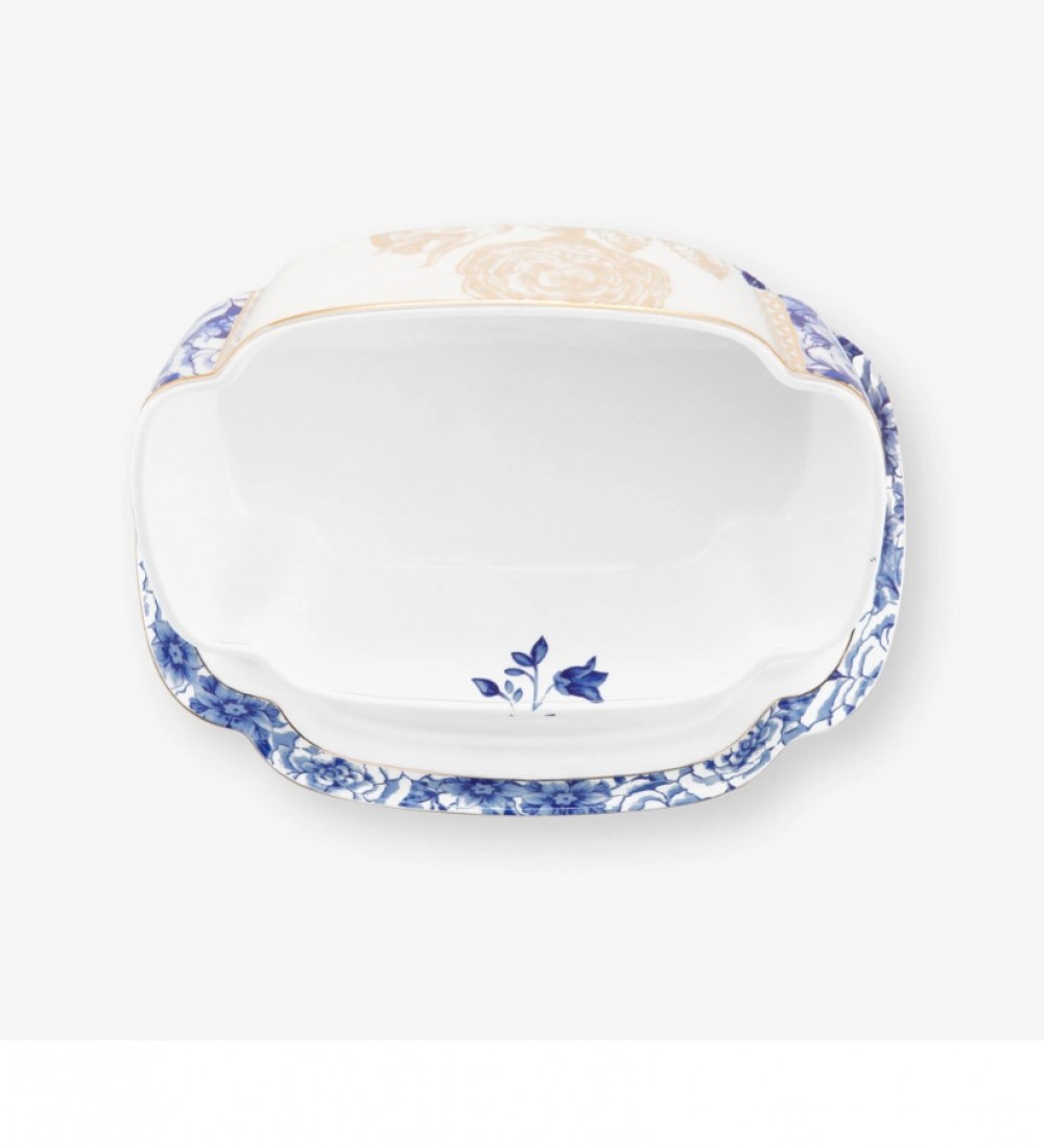 Pip Studio Beyaz Porselen Tereyağlık 19 Cm 51018184