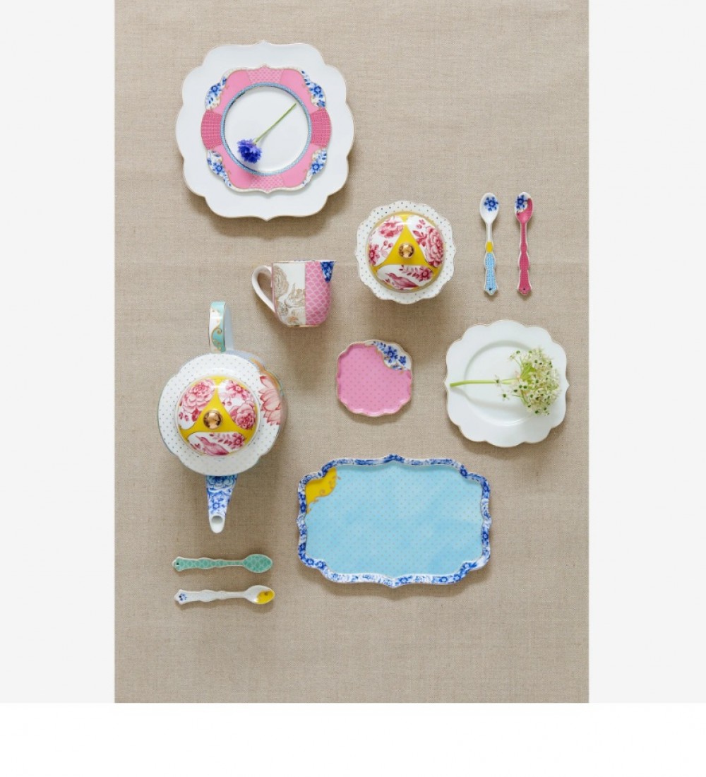 Pip Studio Mavi Porselen Çay Fincan Seti 225 Ml