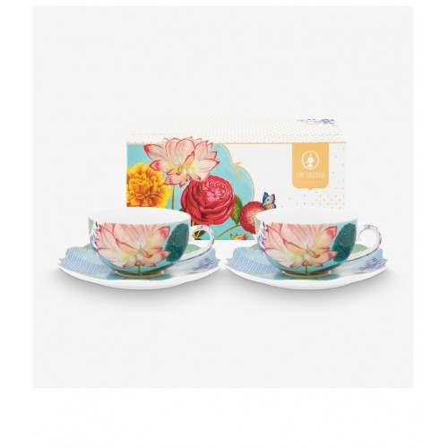 Pip Studio Mavi Porselen Çay Fincan Seti 225 Ml