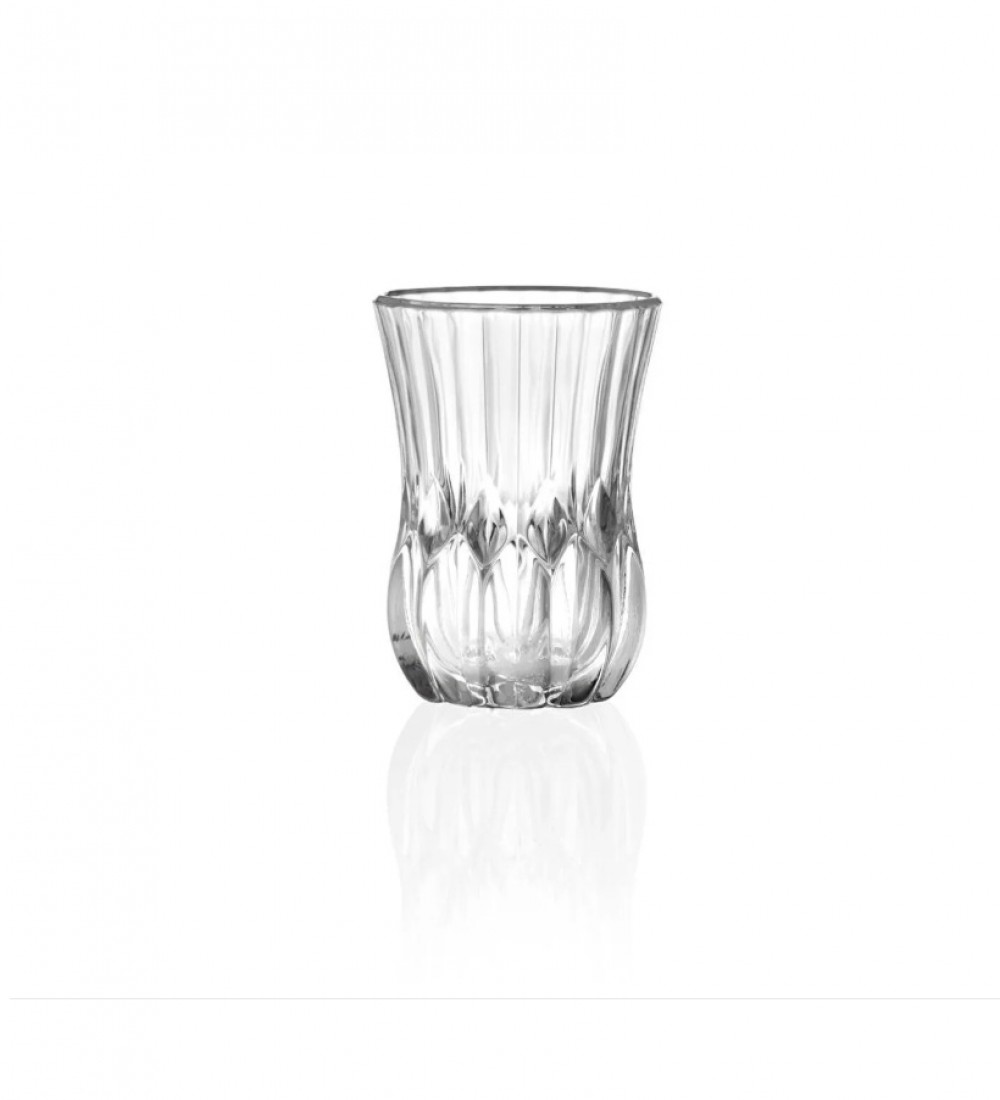 RCR Adagio Yüksek Kalite Cam 6'lı Çay Bardağı 140 ml