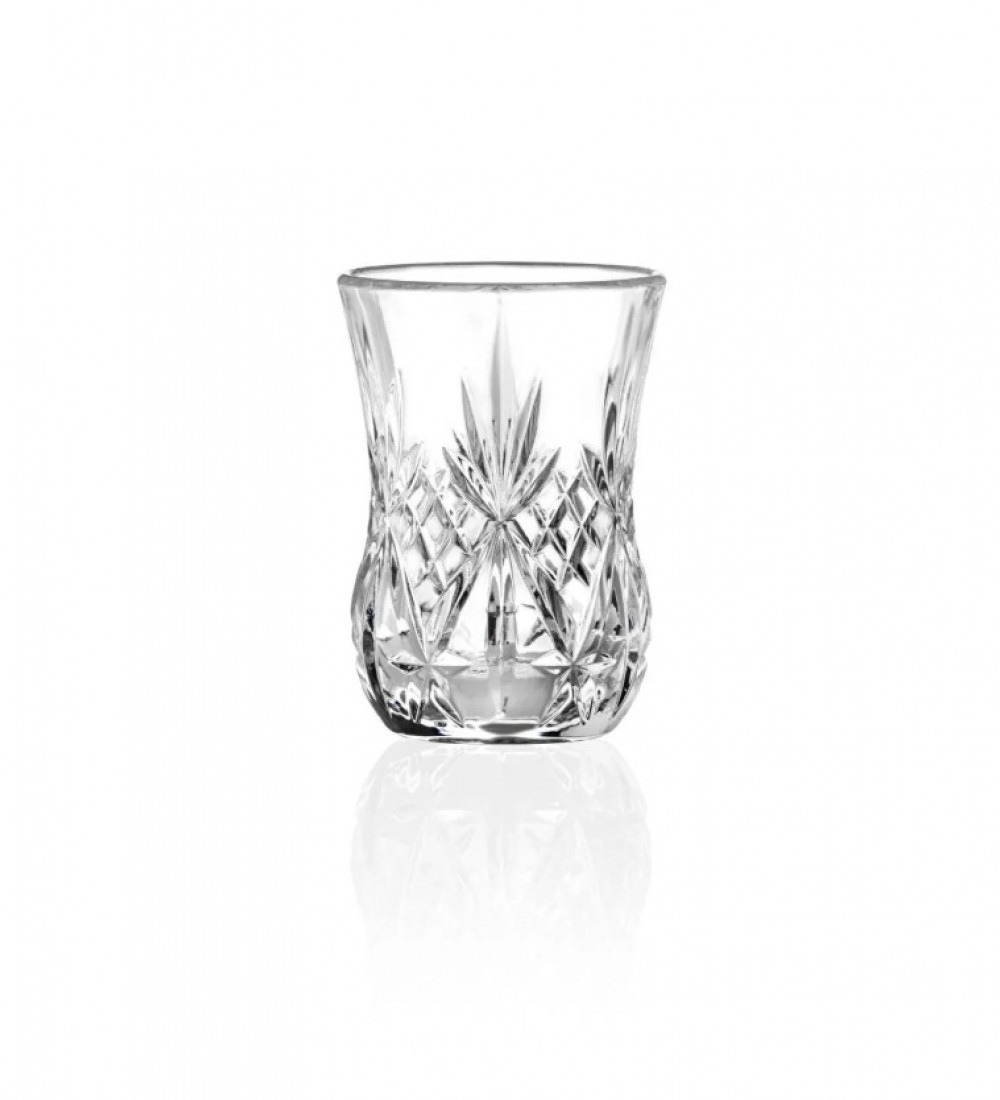 RCR Melodia 6'lı Çay Bardak Seti 140 ml