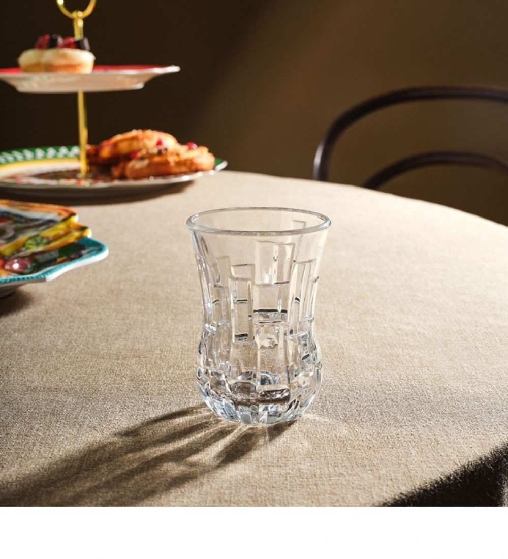 RCR Etna Yüksek Kalite Cam 6'lı Çay Bardağı 140 ml