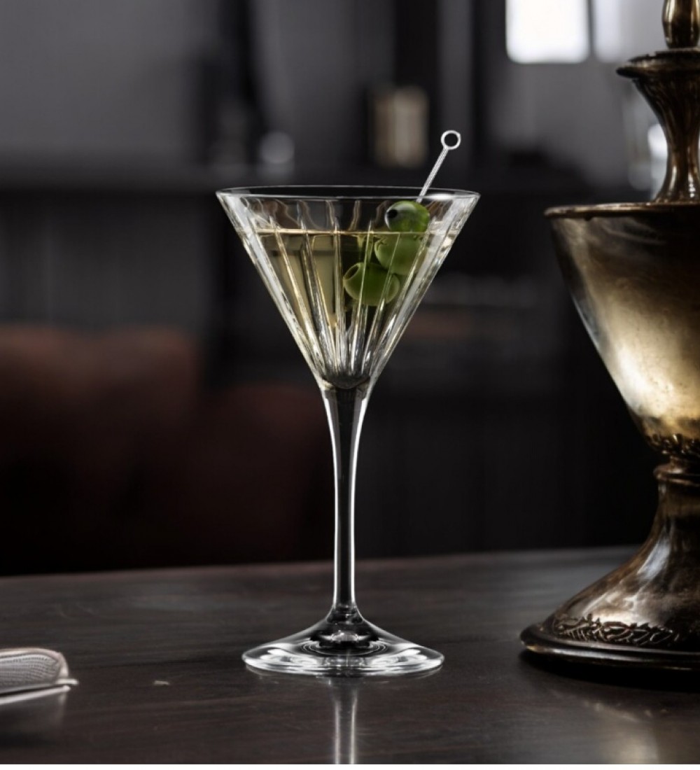 RCR Timeless 6'lı Martini Bardağı 210 ml