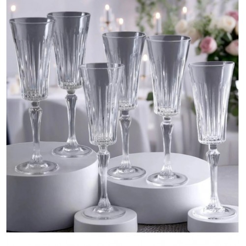 RCR 6'lı Timeless Flüt Kadeh 210 ml