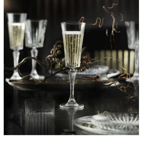 RCR 6'lı Timeless Flüt Kadeh 210 ml