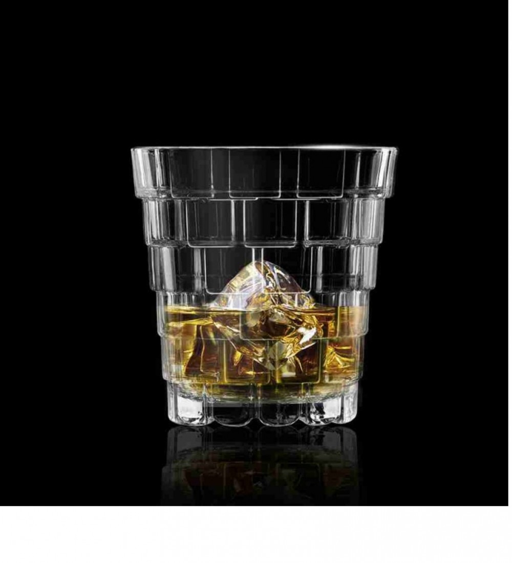 RCR Stack Yüksek Kalite Cam 6'lı Su Bardağı Seti 320 ml