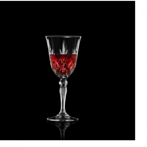 RCR Melodia Kristal 6'lı Kadeh Seti 270 ml