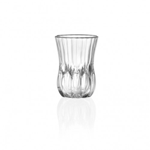 RCR Adagio Yüksek Kalite Cam 6'lı Çay Bardak Seti 140 ml