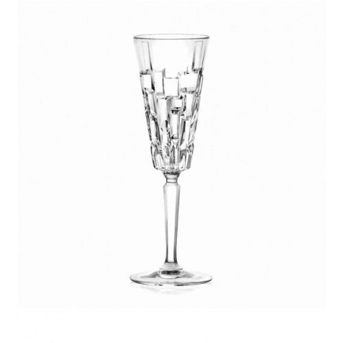 RCR Etna Yüksek Kalite Cam 6'lı Flüt Kadeh Seti 190 ml