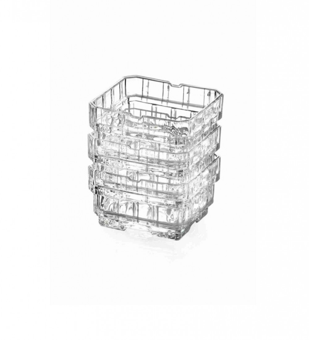 RCR Stack Yüksek Kalite Cam 6'lı Kase Takımı 200 ml