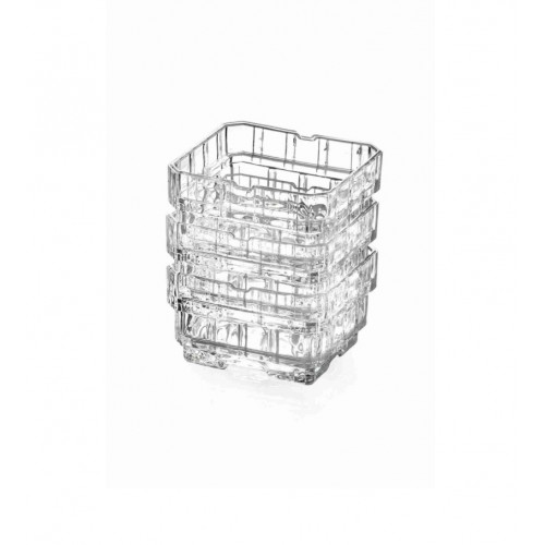 RCR Stack Yüksek Kalite Cam 6'lı Kase Takımı 200 ml