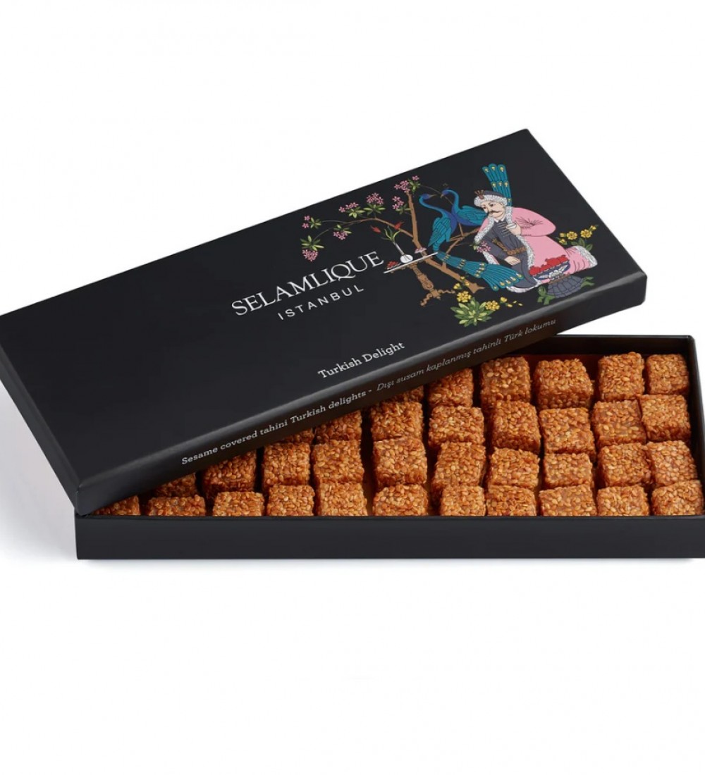 Selamlıque Susam Kaplı Tahinli Lokum 325g STCC0640