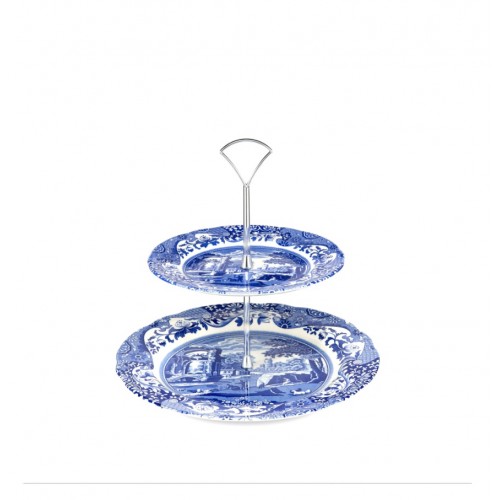 SPODE BLUE ITALİAN 2 KATLI STAND