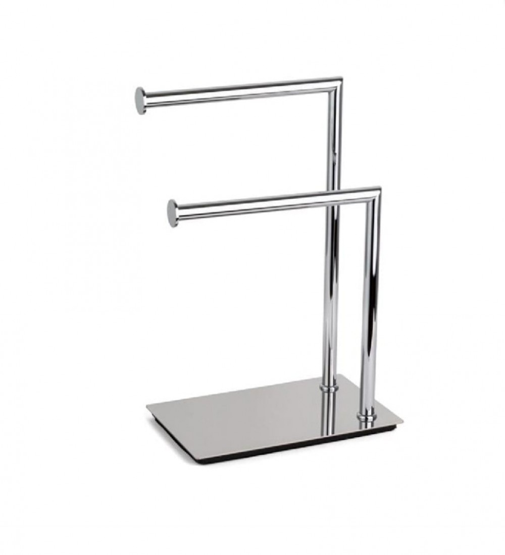 System Tezgah Üstü Hareketli Havluluk Krom 37x25x22 cm