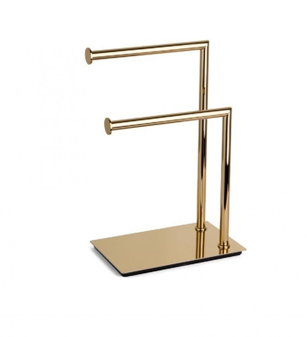 SYSTEM Tezgah Üstü Hareketli Havluluk Gold 37x25x22 cm
