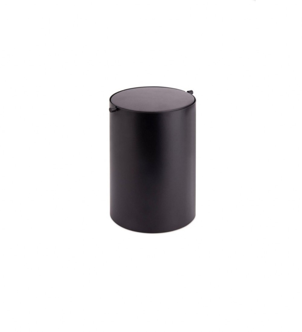 SYSTEM Banyo Çöp Kovası 3 Lt Siyah 252x174x174 mm 