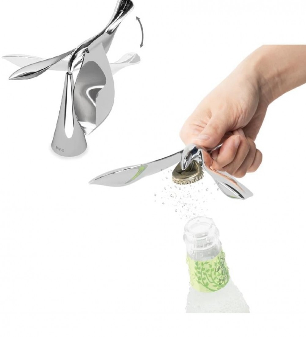 Umbra Umbra Tipsy Dengeleyici Şişe Açacağı Krom Renk