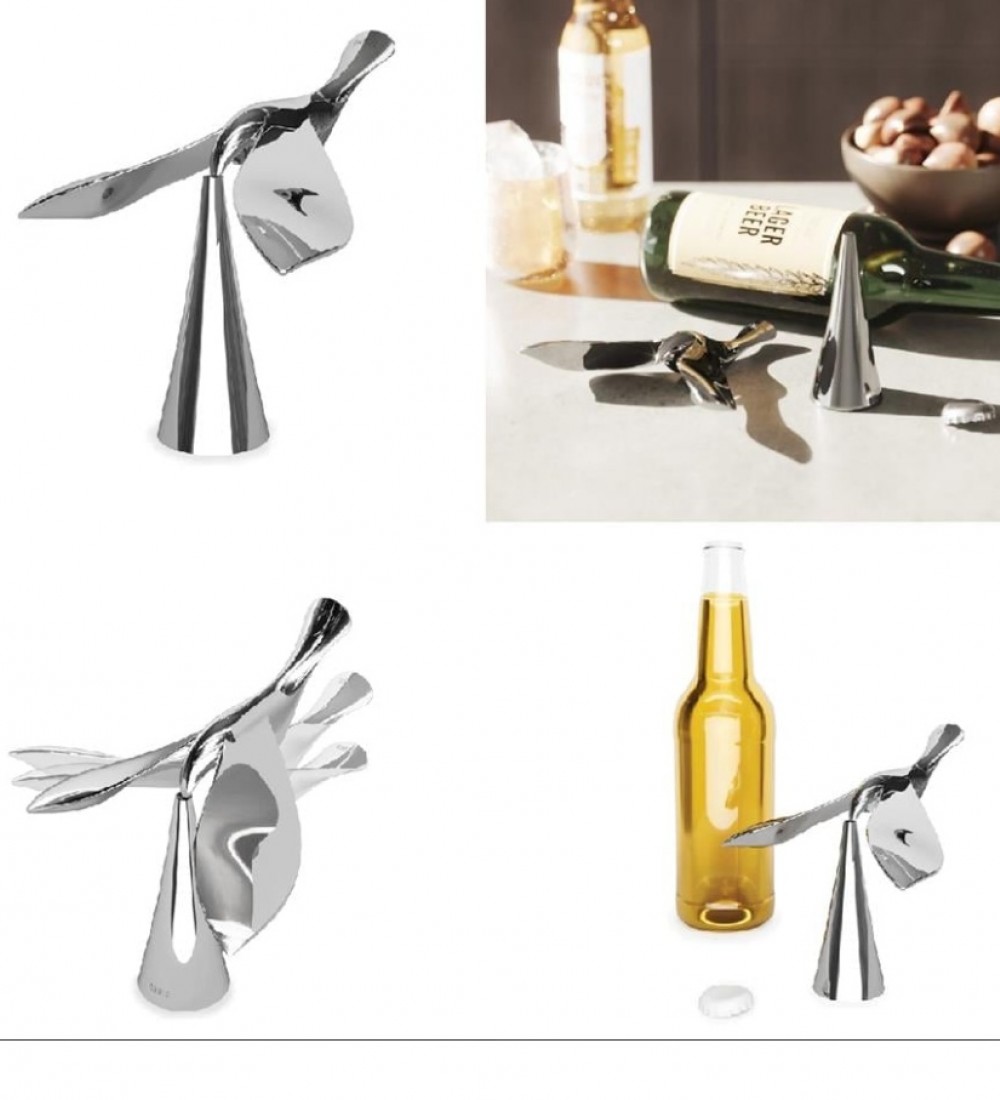 Umbra Umbra Tipsy Dengeleyici Şişe Açacağı Krom Renk