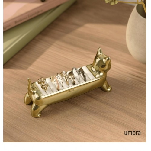 Umbra Alı Cat Pirinç Yüzük Tutucu 4x5,5x12 cm