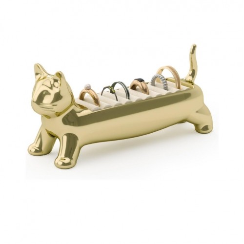 Umbra Alı Cat Pirinç Yüzük Tutucu 4x5,5x12 cm