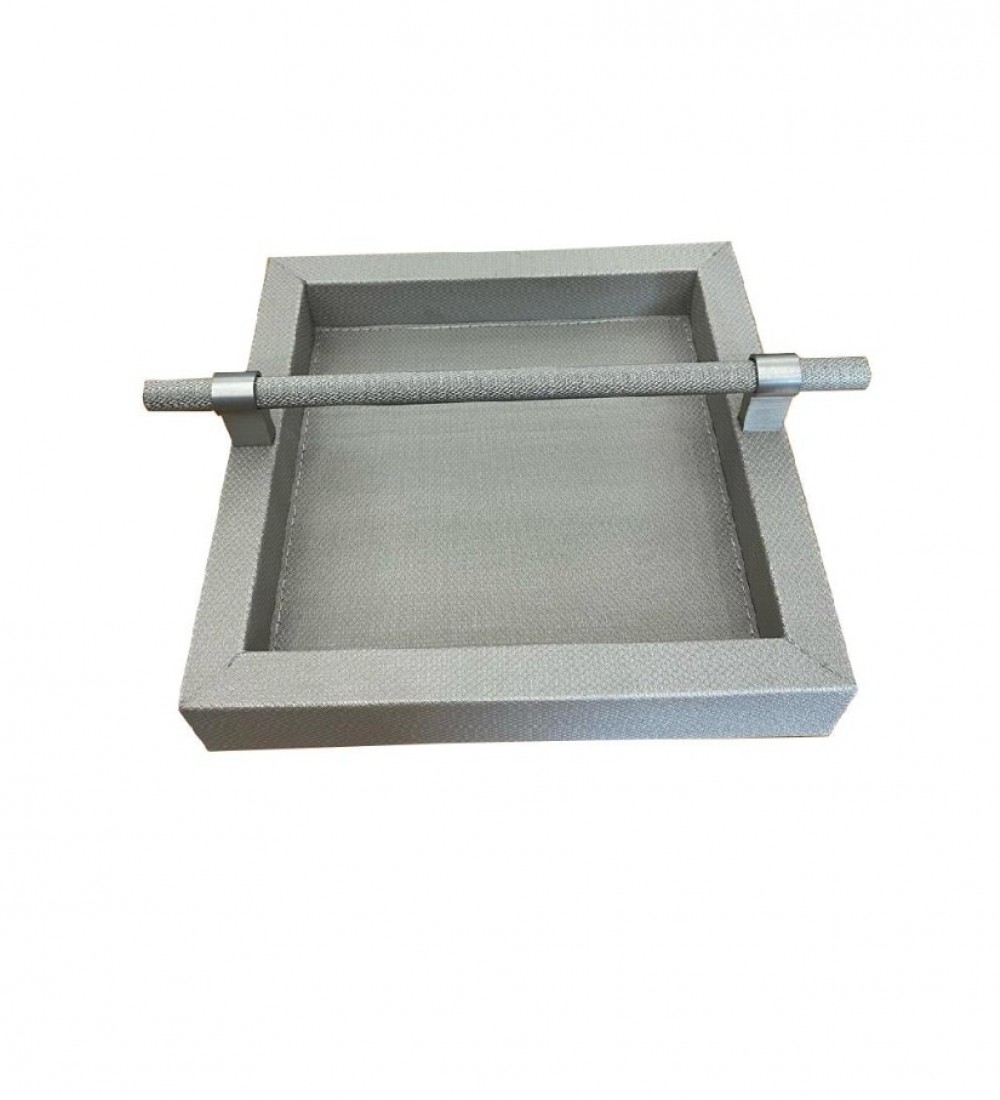 SYSTEM Peçetelik Diamante Taupe (20 × 20 × 5 cm)