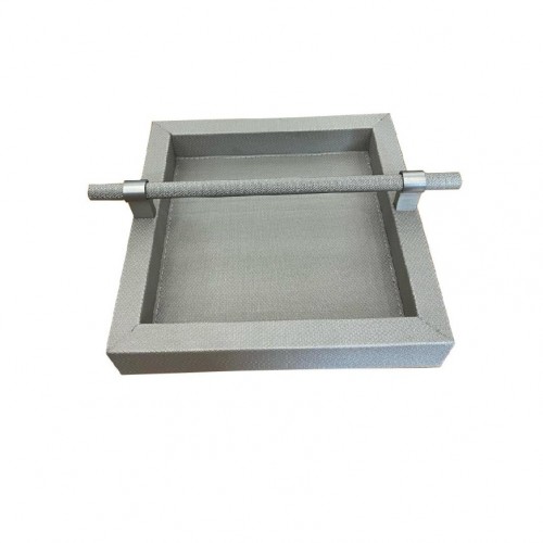 SYSTEM Peçetelik Diamante Taupe (20 × 20 × 5 cm)