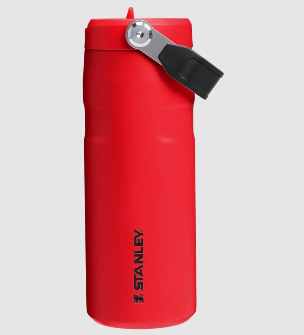 Stanley The IceFlow™ Bottle Flip Straw 2.0 0.47L / 16oz Chili Black 10-12110-0211