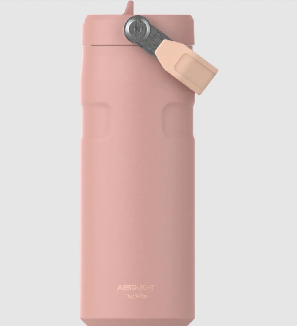 Stanley The IceFlow™ Bottle Flip Straw 2.0 0.47L / 16oz Peach Rose  10-12110-0215